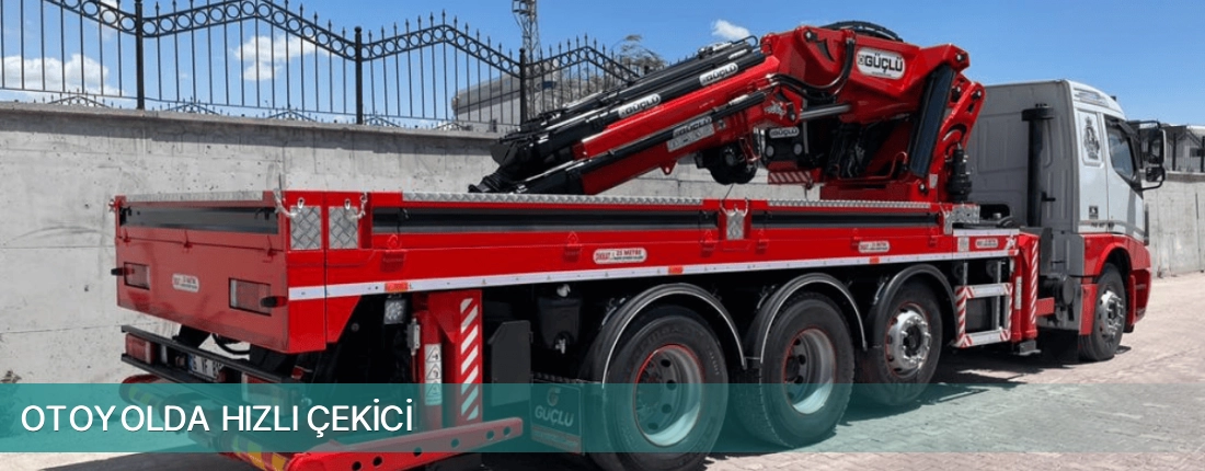 Çiğli İlçemi Otoyolda Hızlı Çekici